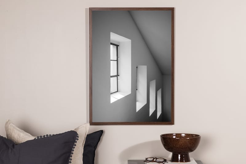 Juliste Windows 70x100 cm - Musta/Valkoinen - Sisustustuotteet - Taulu & taide - Juliste