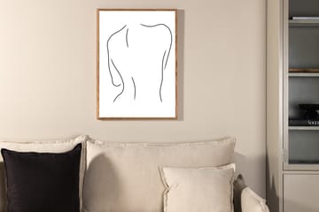 Juliste Women 70x100 cm - Musta/Valkoinen - Sisustustuotteet - Taulu & taide - Juliste
