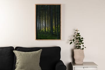Juliste Woods 30x40 cm - Musta/Vihreä - Sisustustuotteet - Taulu & taide - Juliste