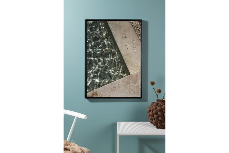 Juliste Pool 70x100 cm - Beige - Sisustustuotteet - Taulu & taide - Juliste