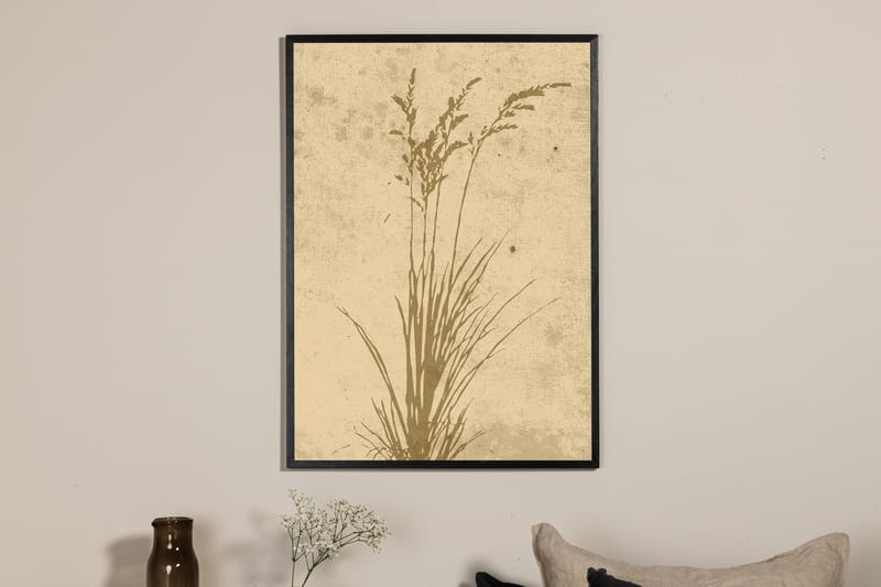 Juliste Plant art 70x100 cm - Beige - Sisustustuotteet - Taulu & taide - Juliste