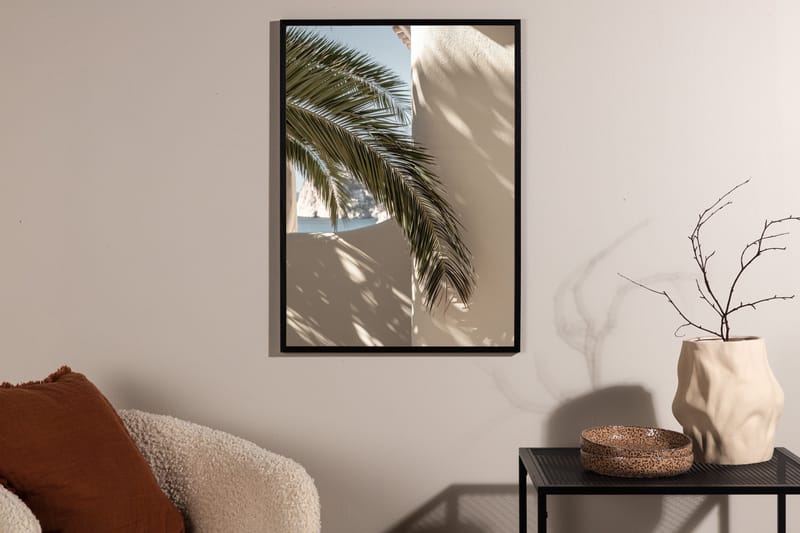 Juliste Palmleaf 50x70 cm - Beige - Sisustustuotteet - Taulu & taide - Juliste