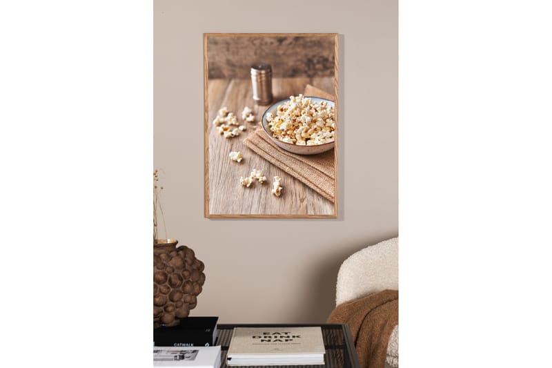 Juliste Popcorn 21x30 cm - Beige - Sisustustuotteet - Taulu & taide - Juliste