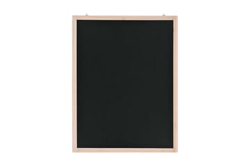 Seinäkiinnitettävä liitutaulu setripuu 60x80 cm - Musta - Sisustustuotteet - Taulu & taide - Kirjoitustaulu & piirustustaulu - Liitutaulu
