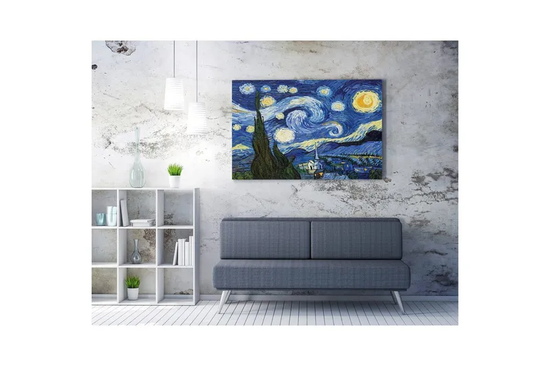 Koristeellinen Doros-maalaus Marro Monivärinen - 70 x 100 cm - Sisustustuotteet - Taulu & taide - Canvas-taulu
