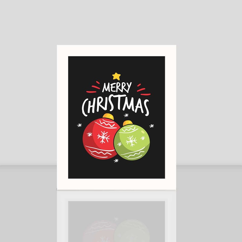 Koristeellinen Kehystetty MDF-maalaus, Monivärinen