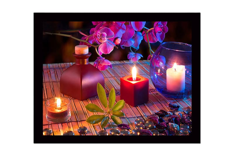 Koristeellinen Kehystetty MDF-maalaus, Monivärinen