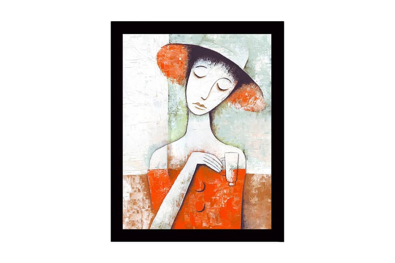 Koristeellinen Kehystetty MDF-maalaus, Monivärinen