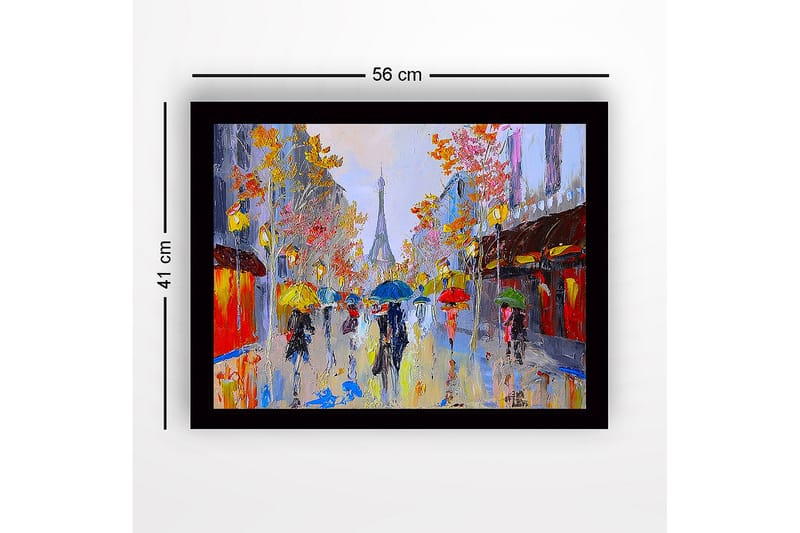 Koristeellinen Kehystetty MDF-maalaus - Monivärinen - Sisustustuotteet - Taulu & taide