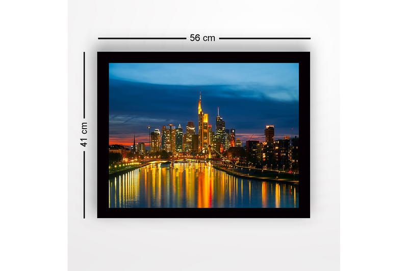 Koristeellinen Kehystetty MDF-maalaus - Monivärinen - Sisustustuotteet - Taulu & taide