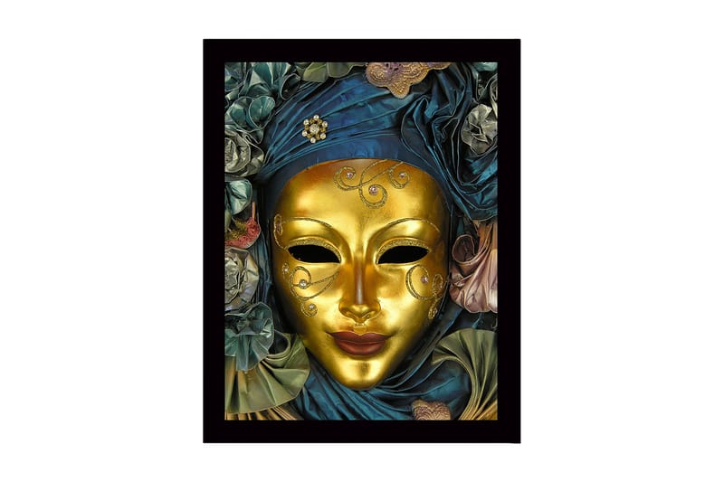 Koristeellinen Kehystetty MDF-maalaus, Monivärinen