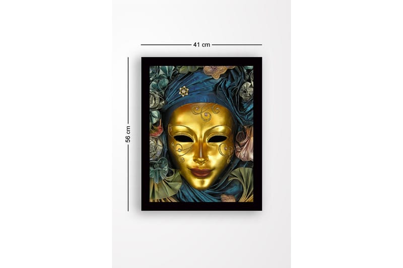 Koristeellinen Kehystetty MDF-maalaus - Monivärinen - Sisustustuotteet - Taulu & taide