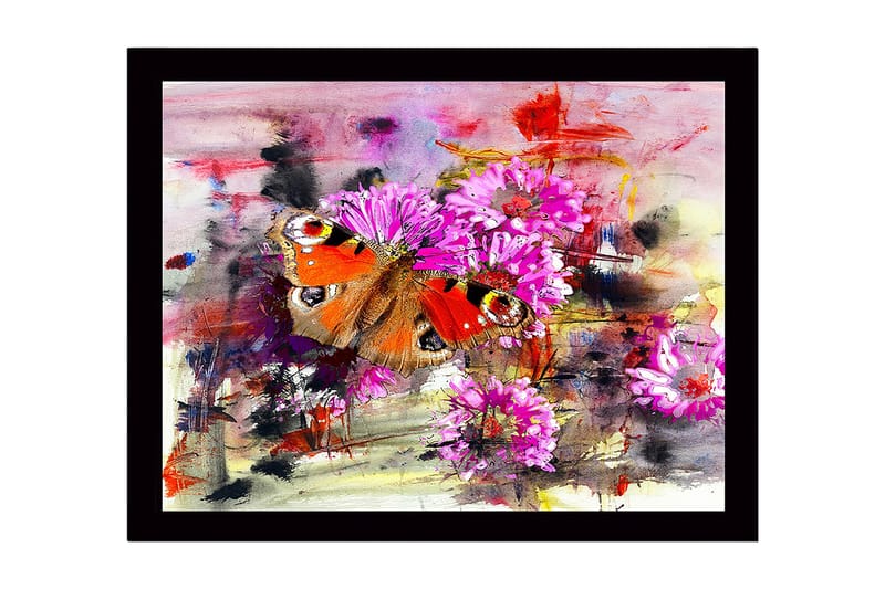 Koristeellinen Kehystetty MDF-maalaus, Monivärinen