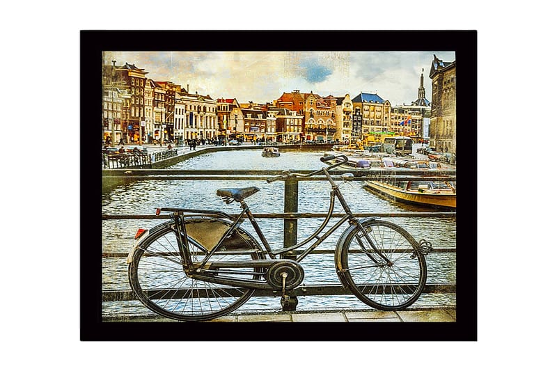 Koristeellinen Kehystetty MDF-maalaus, Monivärinen