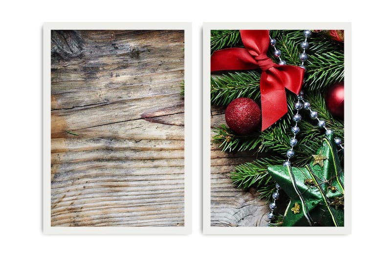 Koristeellinen Kehystetty MDF-maalaus, Monivärinen