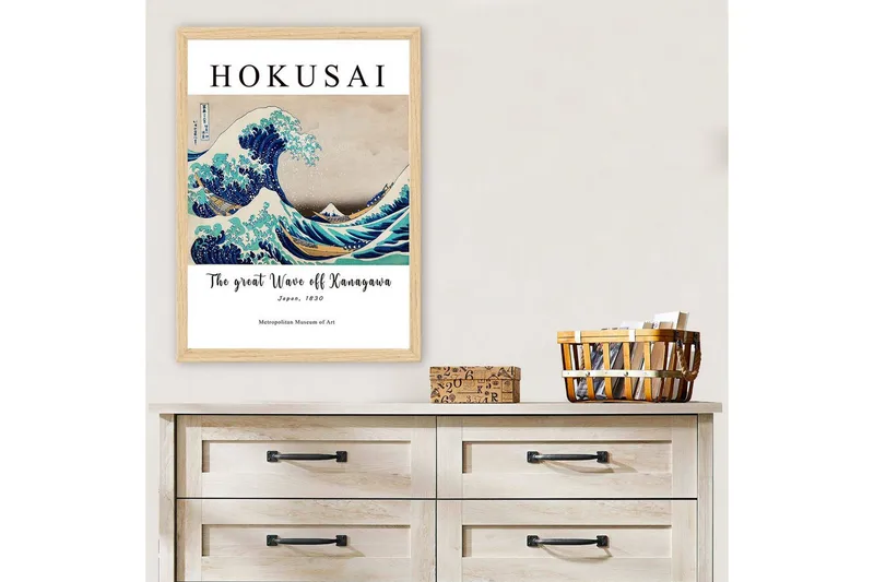 Koristeellinen kehystetty maalaus Doro monivärinen (35 x 45 cm) - Monivärinen - Sisustustuotteet - Taulu & taide - Maalaa itse - Tee se itse -taulu