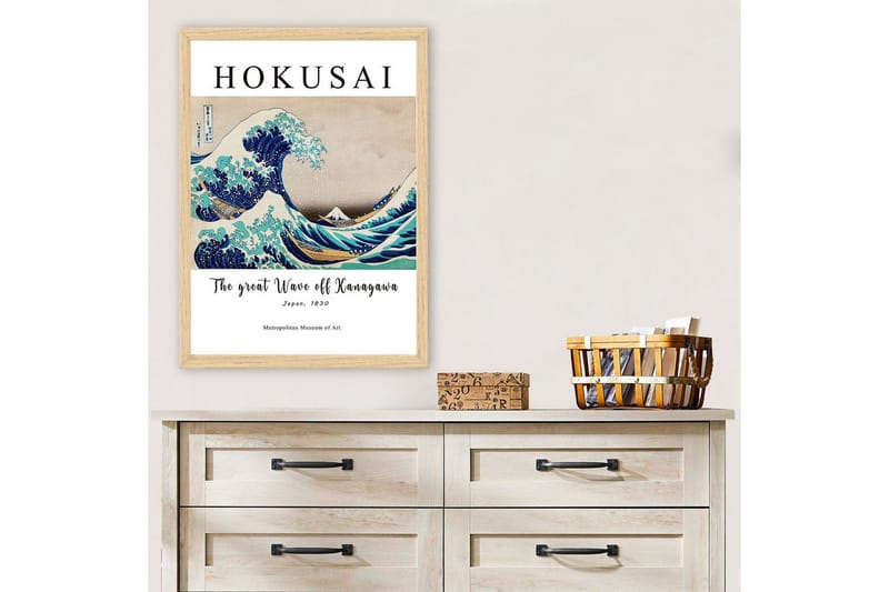 Koristeellinen kehystetty maalaus Doro monivärinen (35 x 45 cm) - Monivärinen - Sisustustuotteet - Taulu & taide - Maalaa itse - Tee se itse -taulu