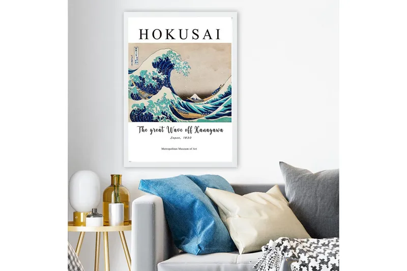 Koristeellinen kehystetty maalaus Faiongrad Frameo Moniväri (55 x 75 cm) - Monivärinen - Sisustustuotteet - Taulu & taide - Maalaa itse - Tee se itse -taulu