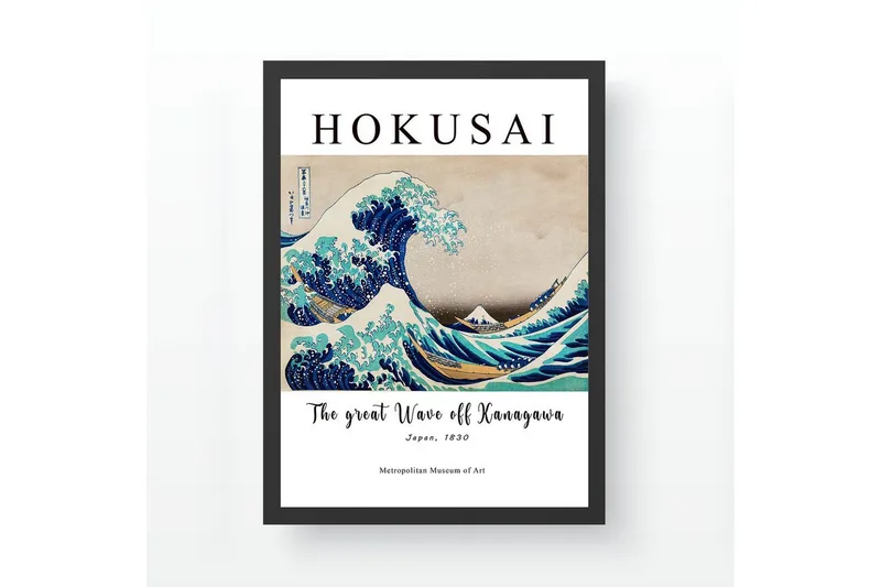 Koristeellinen kehystetty maalaus Masafumi Ticoman monivärinen (35 x 45 cm), Monivärinen