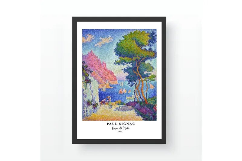 Koristeellinen kehystetty maalaus Noriorstead Ticoman Monivärinen (35 x 45 cm), Monivärinen