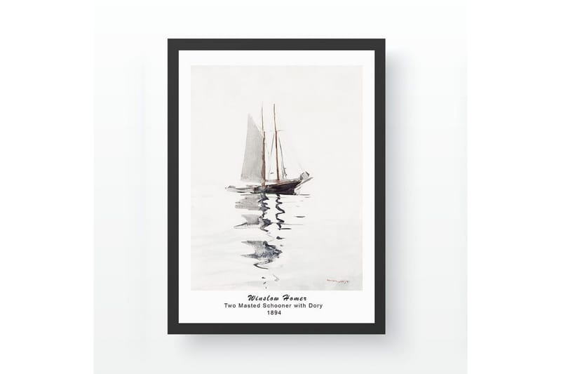 Koristeellinen kehystetty maalaus Toranland Ticoman Monivärinen (35 x 45 cm), Monivärinen