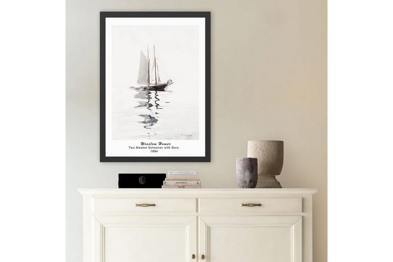 Koristeellinen kehystetty maalaus Toranland Ticoman Monivärinen (35 x 45 cm) - Monivärinen - Sisustustuotteet - Taulu & taide - Maalaa itse - Tee se itse -taulu