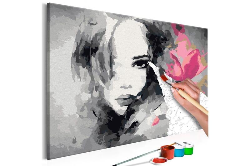 Tee-se-itse Maalaus Black & White Portrait 60x40 cm, Artgeist sp. z o. o.