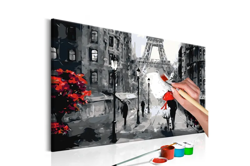 Tee-se-itse Maalaus From Paris With Love 60x40 cm, Artgeist sp. z o. o.