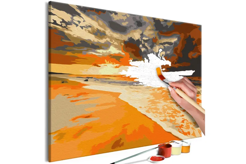 Tee-se-itse Maalaus Golden Beach 60x40 cm, Artgeist sp. z o. o.