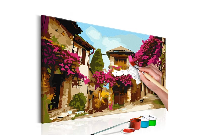 Tee-se-itse Maalaus Mediterranean Town 60x40 cm, Artgeist sp. z o. o.