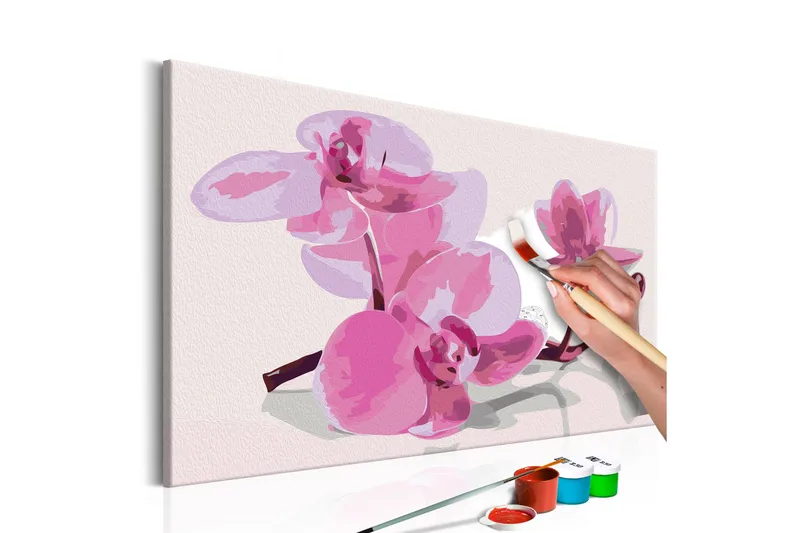 Tee-se-itse Maalaus Orchid Flowers 60x40 cm, Artgeist sp. z o. o.
