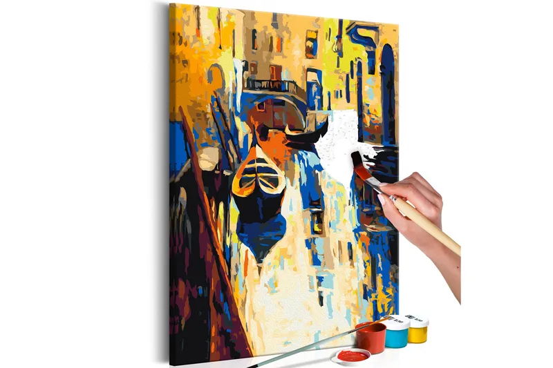 Tee-se-itse Maalaus Venice Gondolas 40x60 cm, Artgeist sp. z o. o.