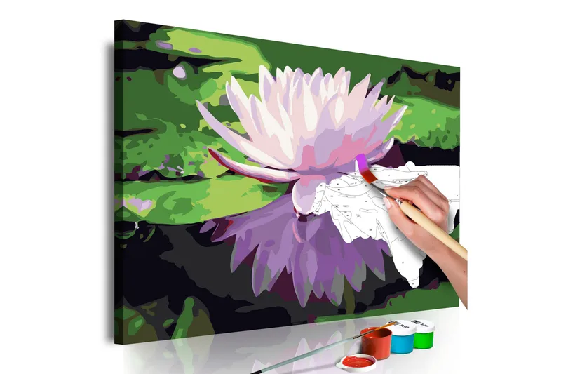 Tee-se-itse Maalaus Water Lily 60x40 cm, Artgeist sp. z o. o.