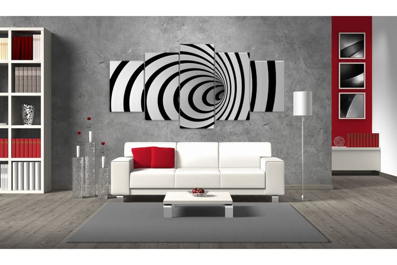 Taulu A Black & White Hole 100x50 - Artgeist sp. z o. o. - Sisustustuotteet - Taulu & taide - Canvas-taulu