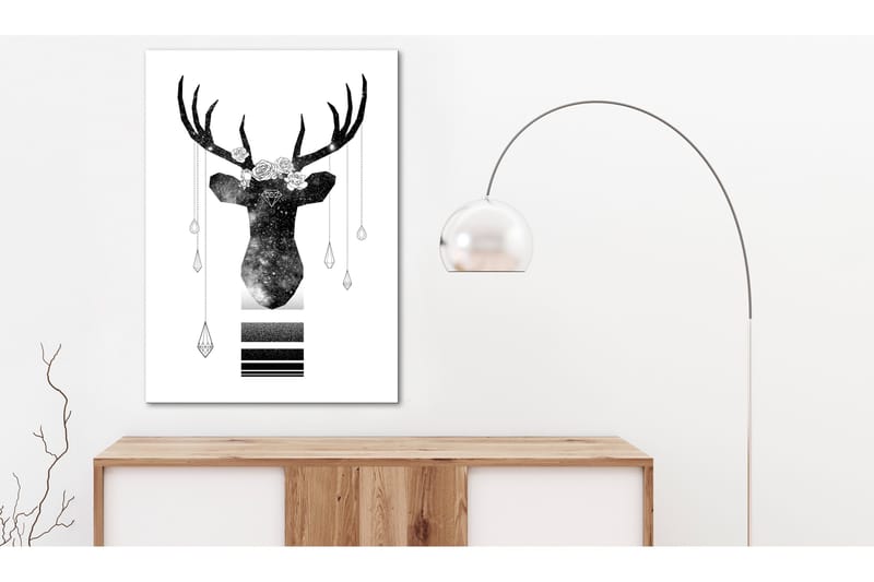 Taulu Abstract Antlers (1 Part) Vertical 40x60, Artgeist sp. z o. o.