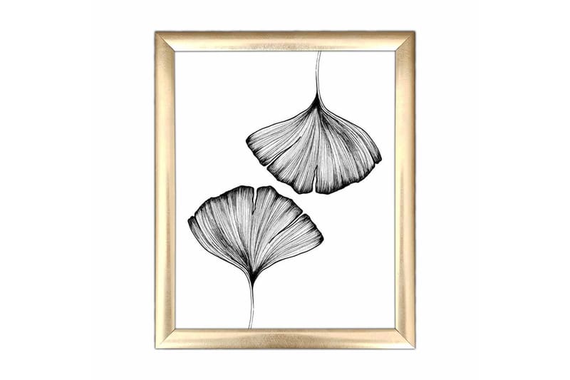 Taulu Abstract kehyksellä Monivärinen - 23,5x28,5 cm - Sisustustuotteet - Taulu & taide