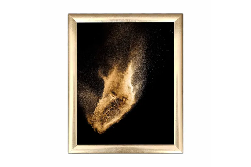 Taulu Abstract kehyksellä Monivärinen, 23,5x28,5 cm