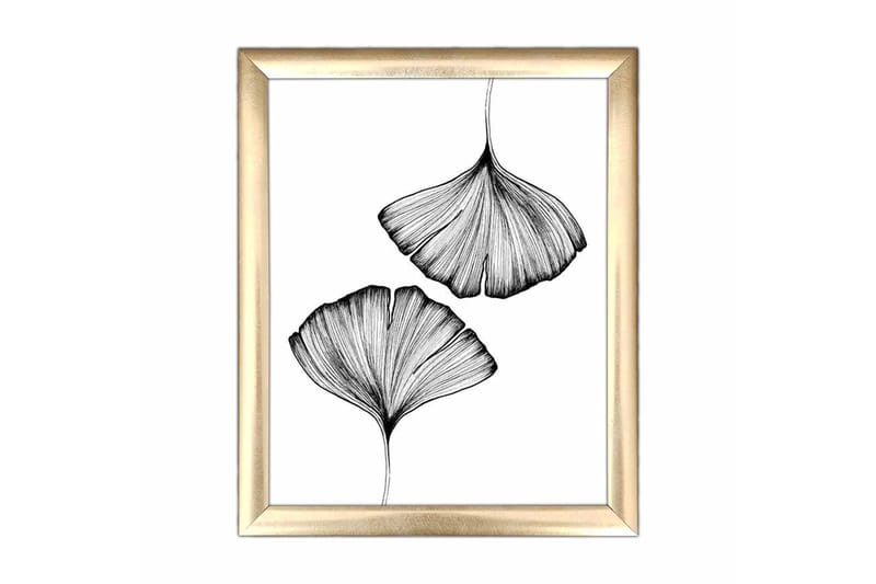 Taulu Abstract kehyksellä Monivärinen, 23,5x28,5 cm