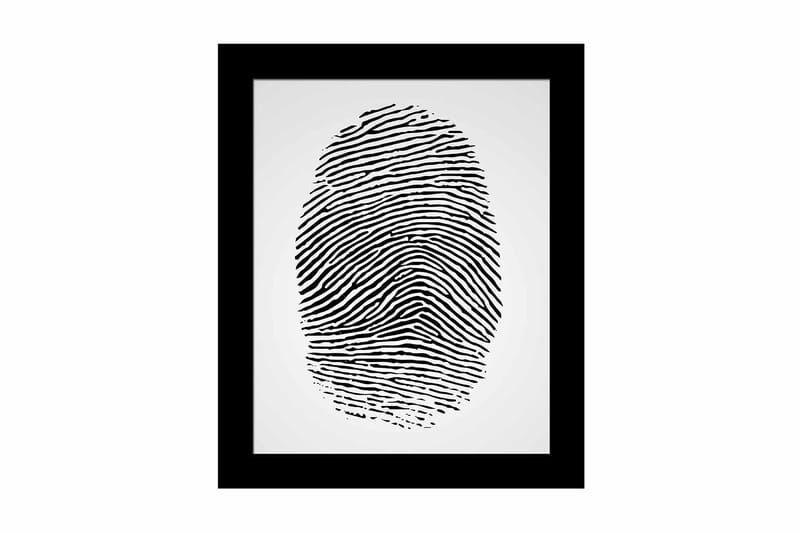 Taulu Abstract kehyksellä Monivärinen, 23,5x28,5 cm