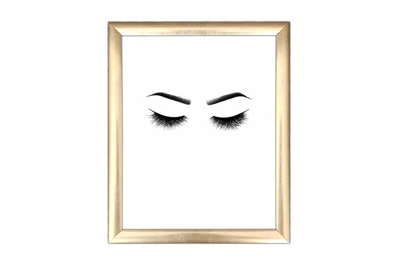 Taulu Abstract kehyksellä Monivärinen, 23,5x28,5 cm