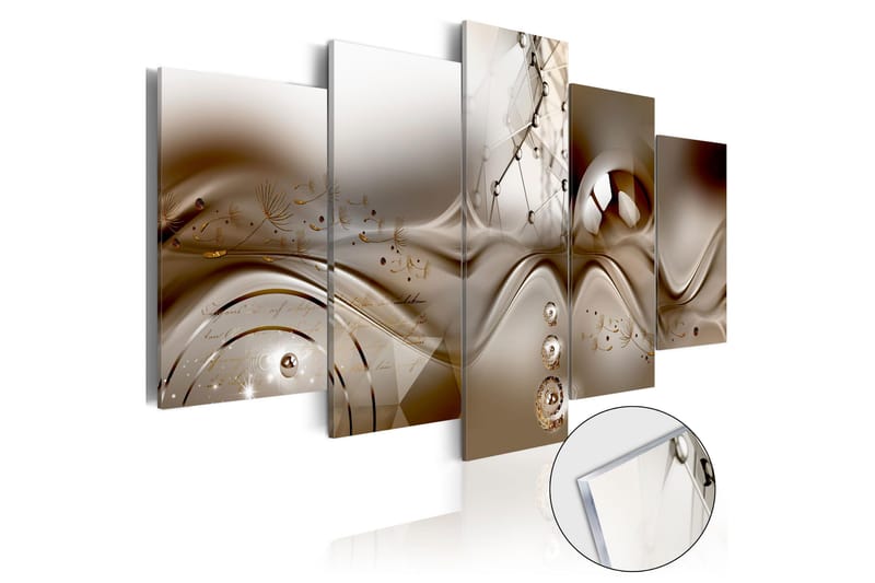 Taulu akryylillä Artistic Disharmony 100x50 - Artgeist sp. z o. o. - Sisustustuotteet - Taulu & taide