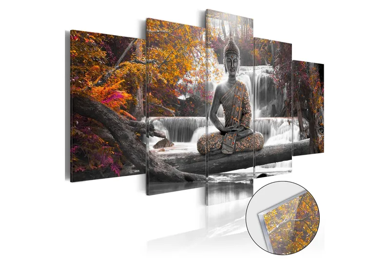 Taulu akryylillä Autumnal Buddha 100x50, Artgeist sp. z o. o.