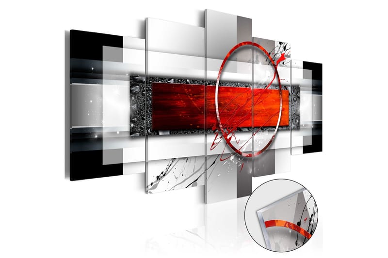 Taulu akryylillä Carmine Missile 100x50 - Artgeist sp. z o. o. - Sisustustuotteet - Taulu & taide