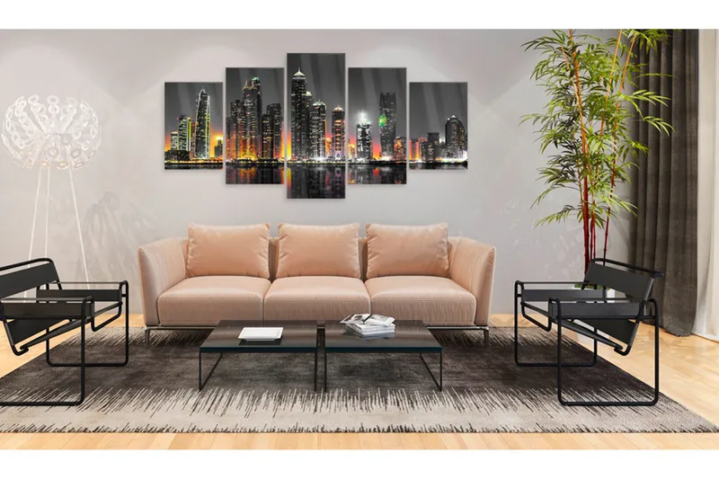 Taulu akryylillä Desertic City 100x50 - Artgeist sp. z o. o. - Sisustustuotteet - Taulu & taide