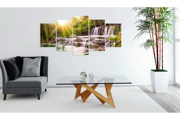 Taulu akryylillä Forest Waterfall 100x50 - Artgeist sp. z o. o. - Sisustustuotteet - Taulu & taide