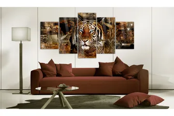 Taulu akryylillä Golden Jungle 100x50 - Artgeist sp. z o. o. - Sisustustuotteet - Taulu & taide