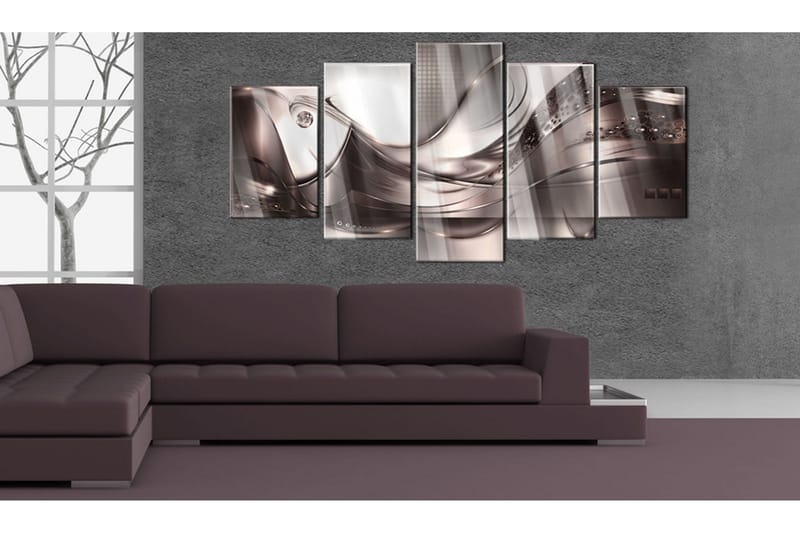 Taulu akryylillä Golden Storm 100x50 - Artgeist sp. z o. o. - Sisustustuotteet - Taulu & taide