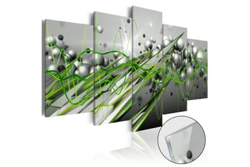 Taulu akryylillä Green Rhythm 200x100