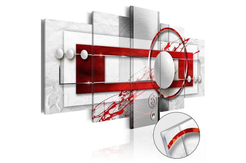 Taulu akryylillä Incarnadine Energy 100x50, Artgeist sp. z o. o.