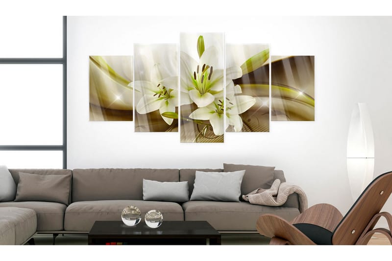 Taulu akryylillä Modern Lily 100x50 - Artgeist sp. z o. o. - Sisustustuotteet - Taulu & taide